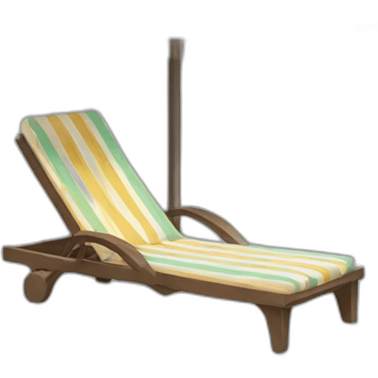 sun lounger emoji