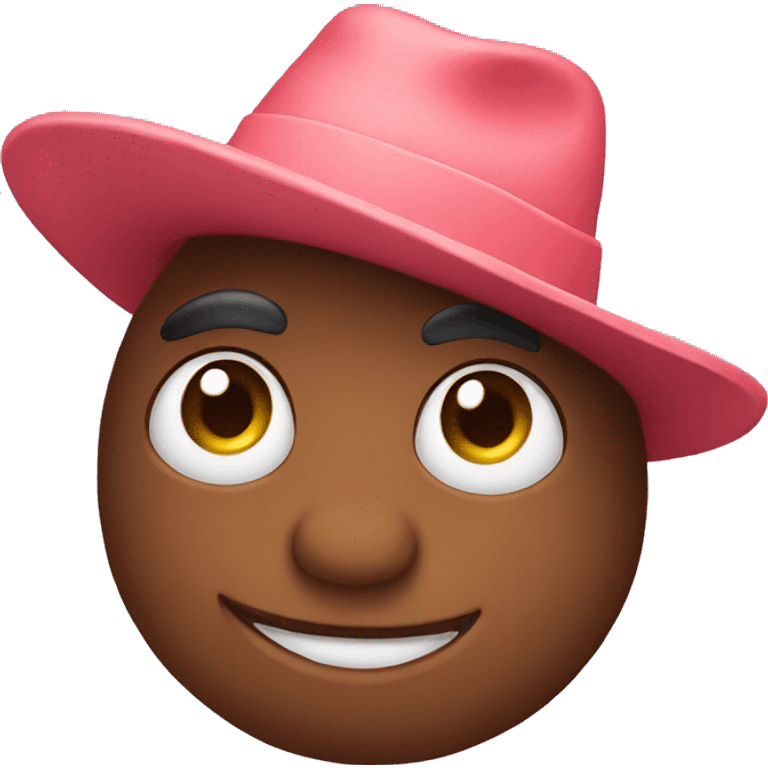 Love emoji with a hat  emoji