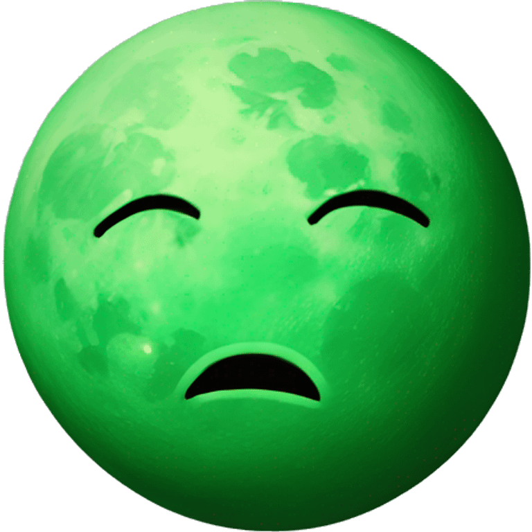 green moon sm emoji