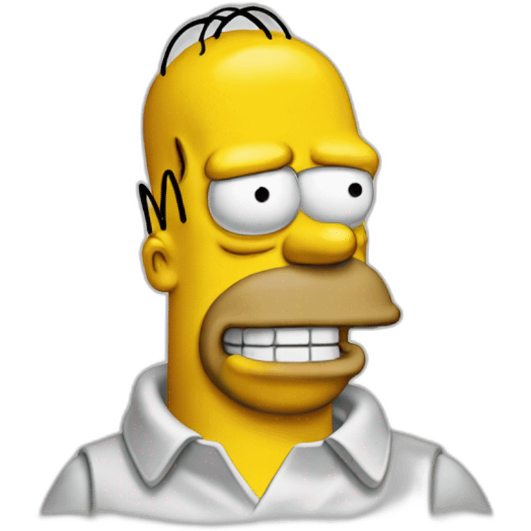 Homer simpson emoji