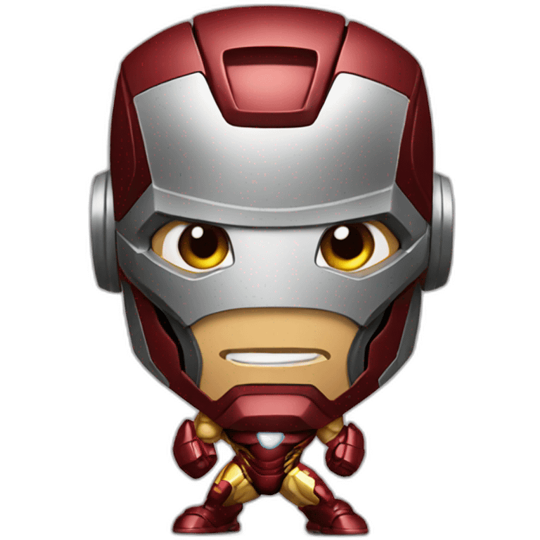 Iron man bodybuilding  emoji