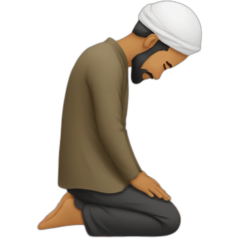 muslim Prostration emoji