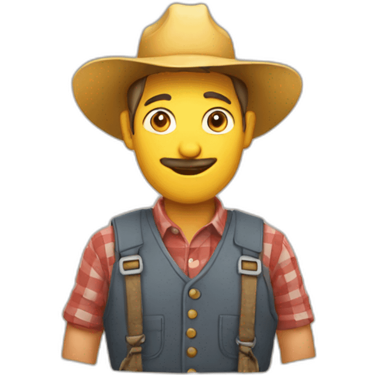 Query with farmer emoji