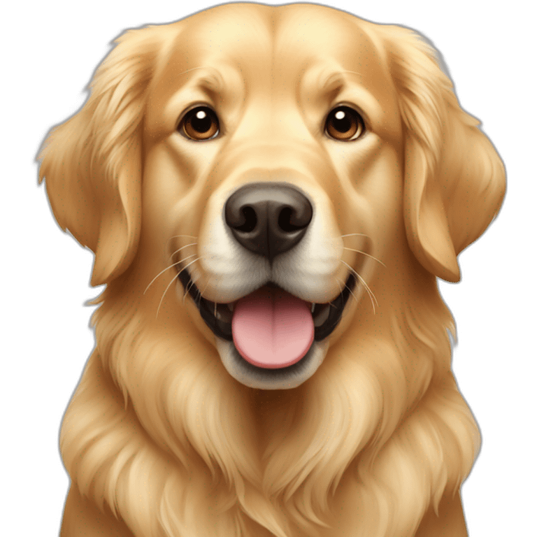 golden retriver emoji