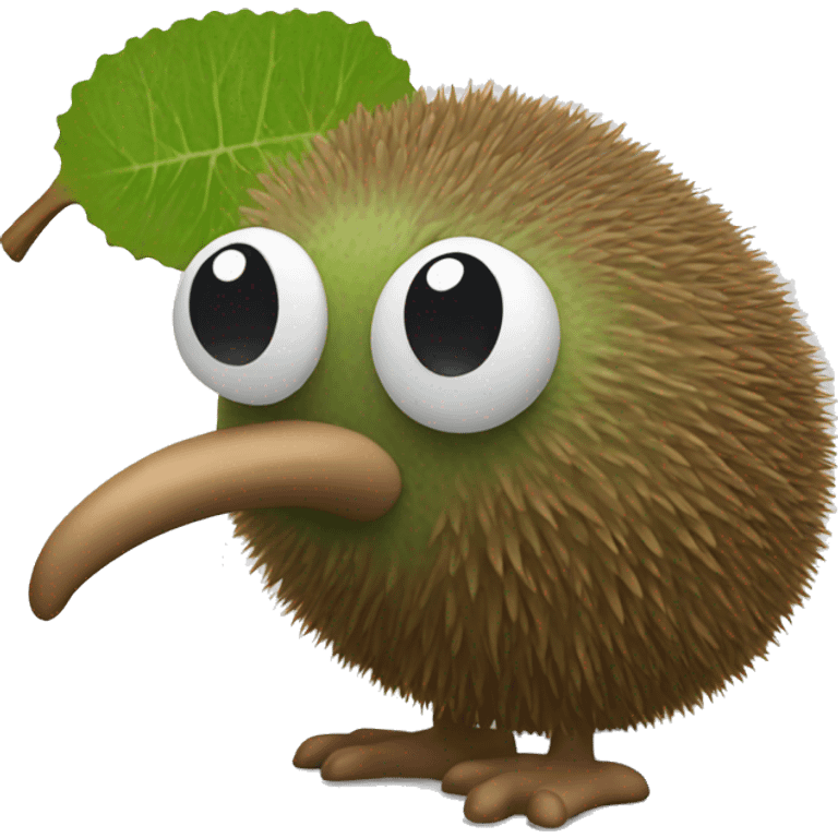 3D kiwi  emoji