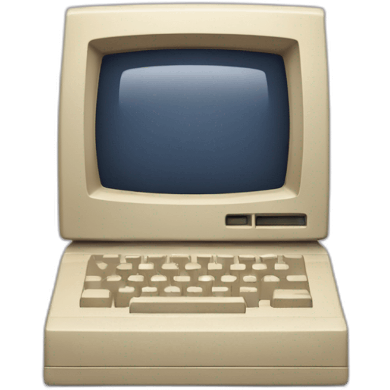 vintage macintosh emoji