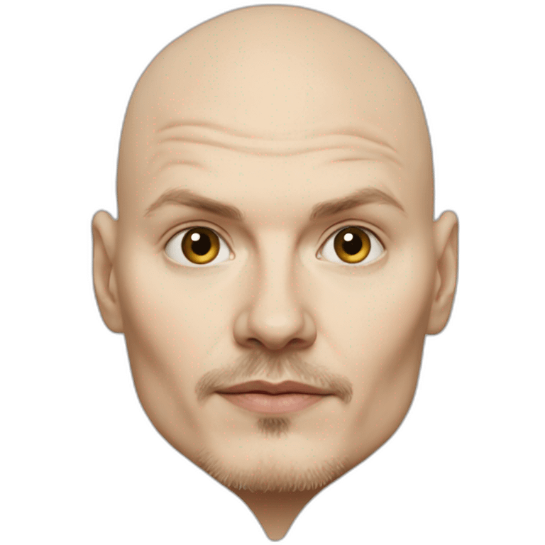 Billy Corgan realistic emoji