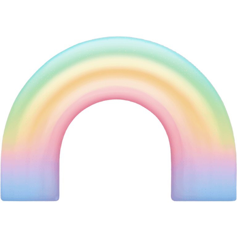 Pastel rainbow  emoji