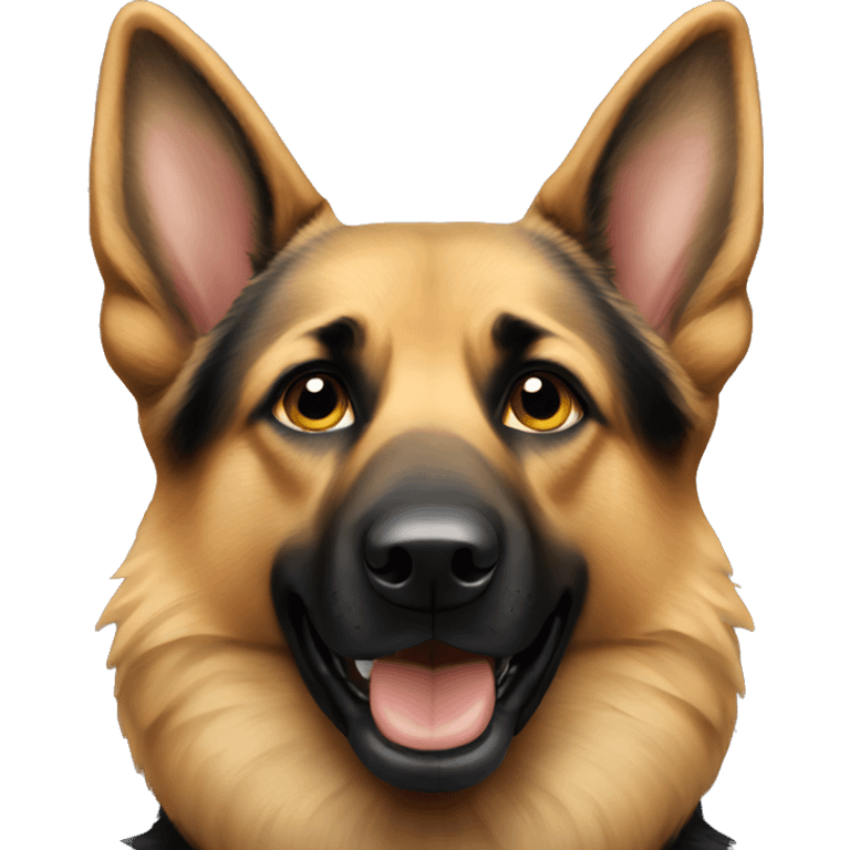 german shepherd  emoji