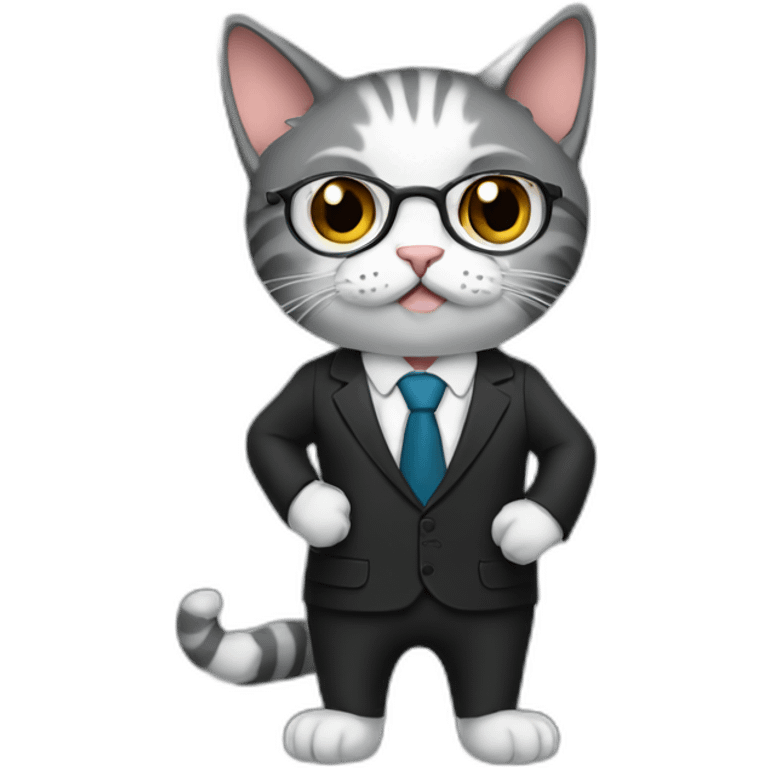 Cat lawyer emoji