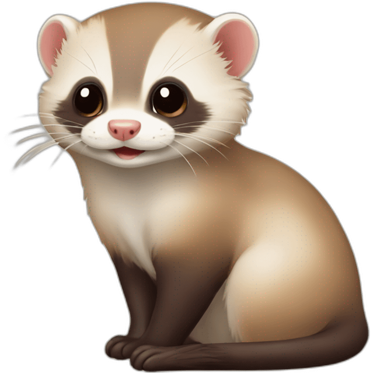 Furet trop mignon emoji