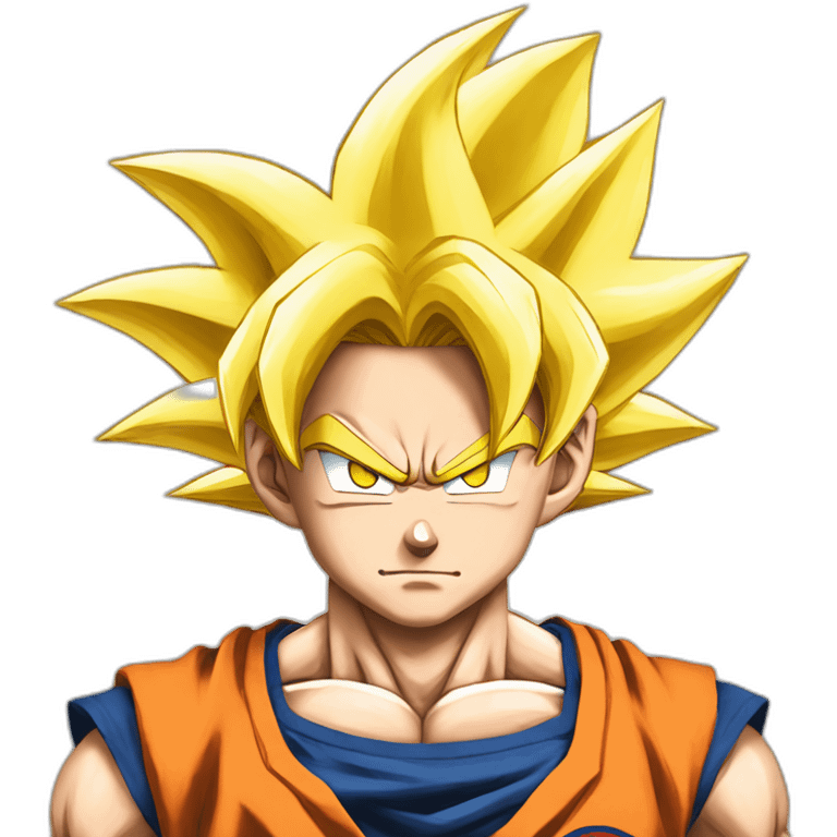 Goku super saiyain emoji