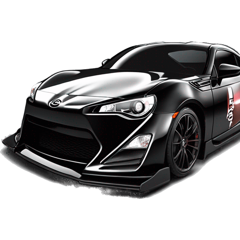 Open wheel Formula One style, 2013 Scion fr-s themed,Darth Vader’s race car, light saber headlights, exposed suspension  emoji