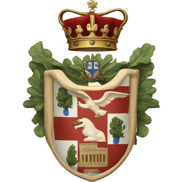 Coat of arms of the Kingdom of Greece emoji