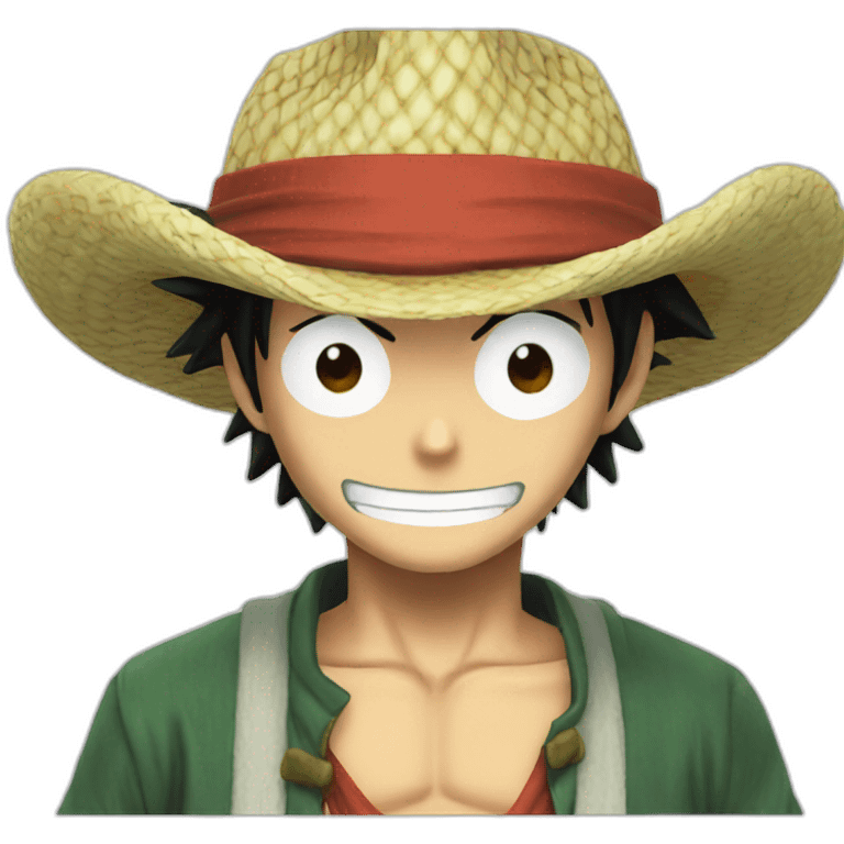 Luffy Glass  emoji