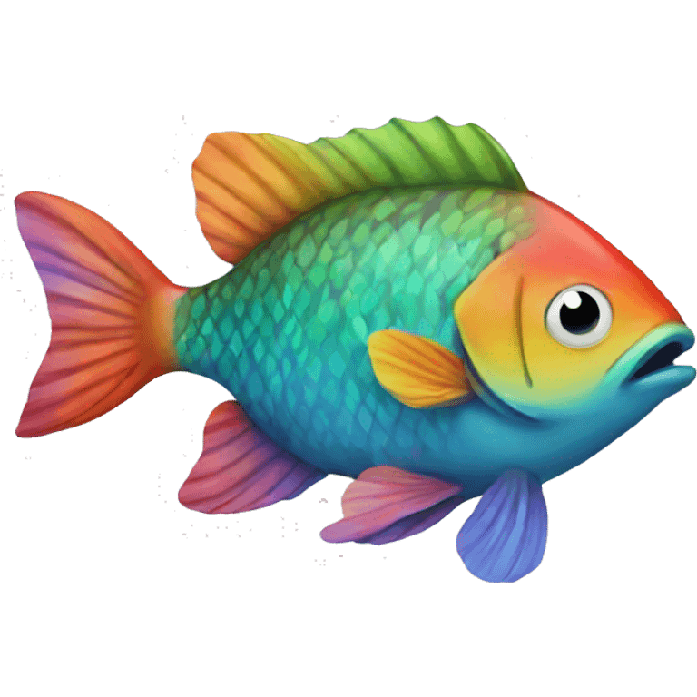 Colorful fish  emoji