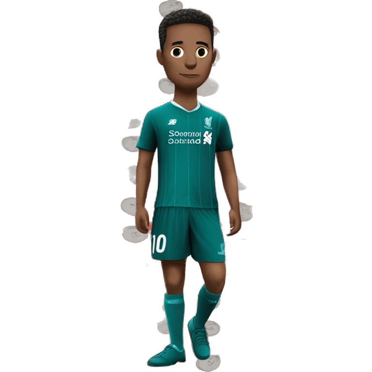 number 10 Liverpool shirt emoji