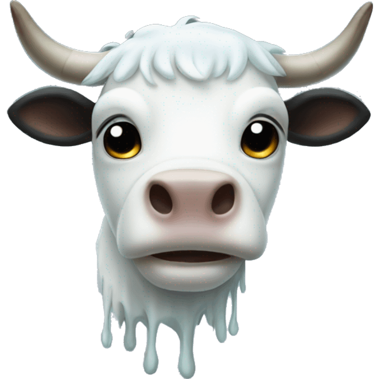 ghost cow emoji