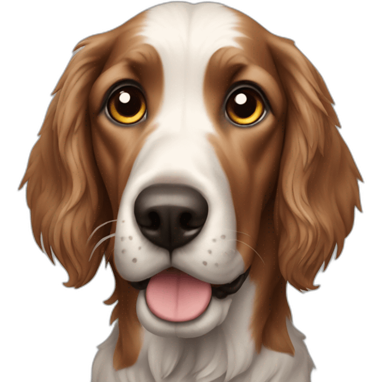 Dog Setter gordon emoji