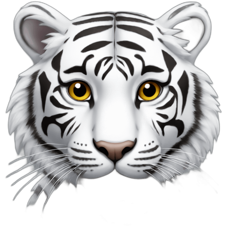 white-tiger emoji