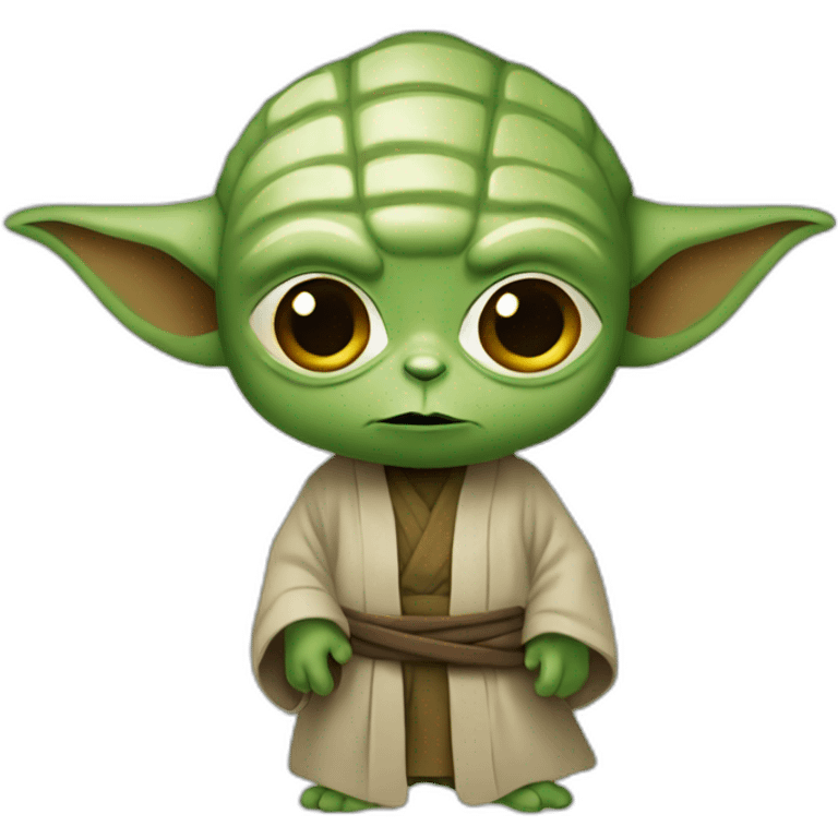 Yoda qui réfléchi emoji