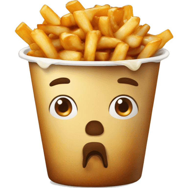 poutine mange des poutine emoji