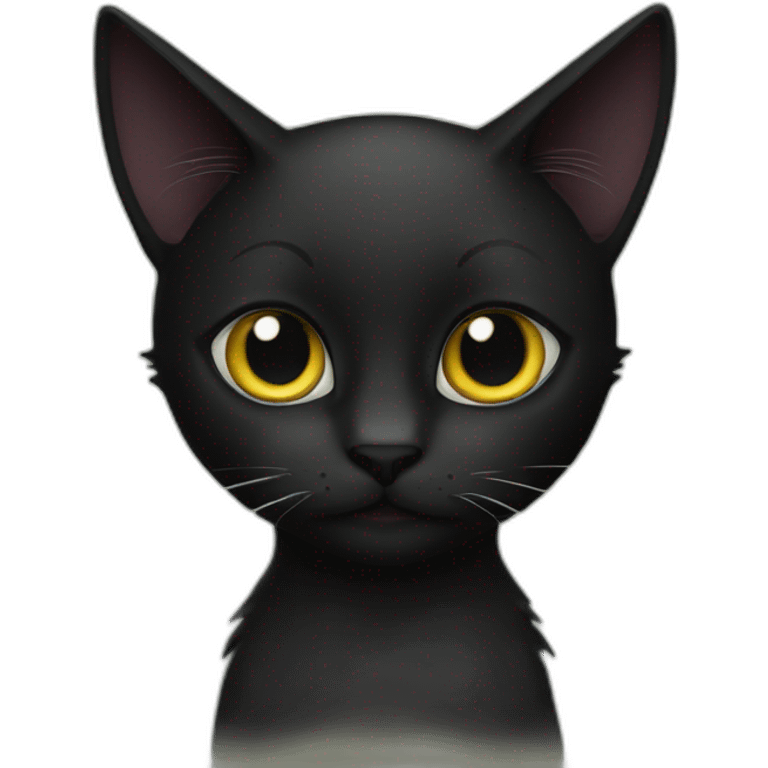 black cat salem emoji