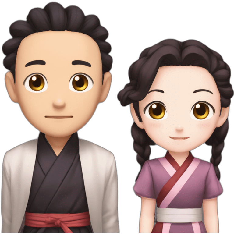 Tanjiro and Nezuko emoji