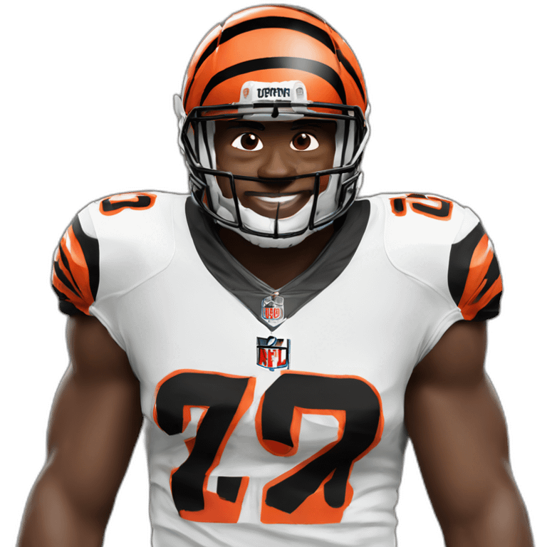 nfl bengals player emoji