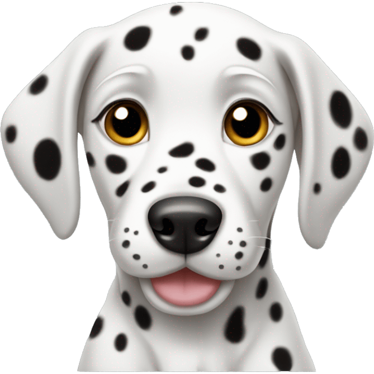 Dalmatian puppy emoji