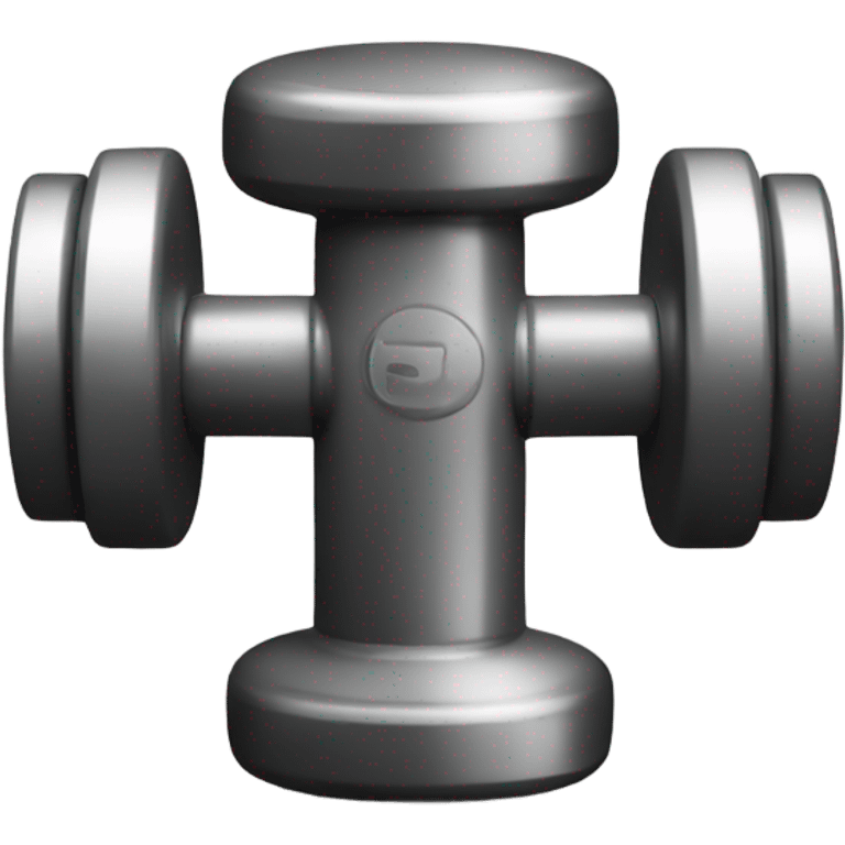 A dumbell emoji