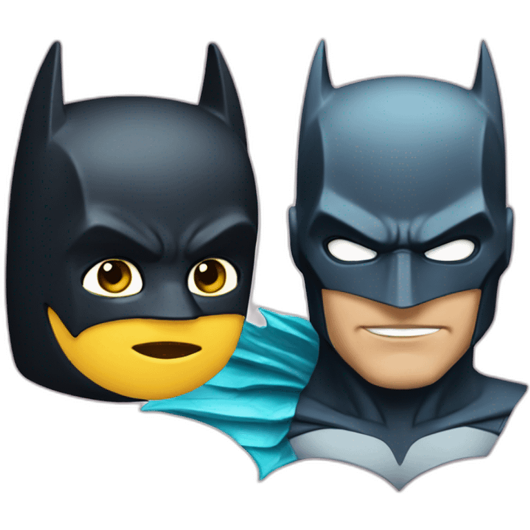 batman avec sirène emoji