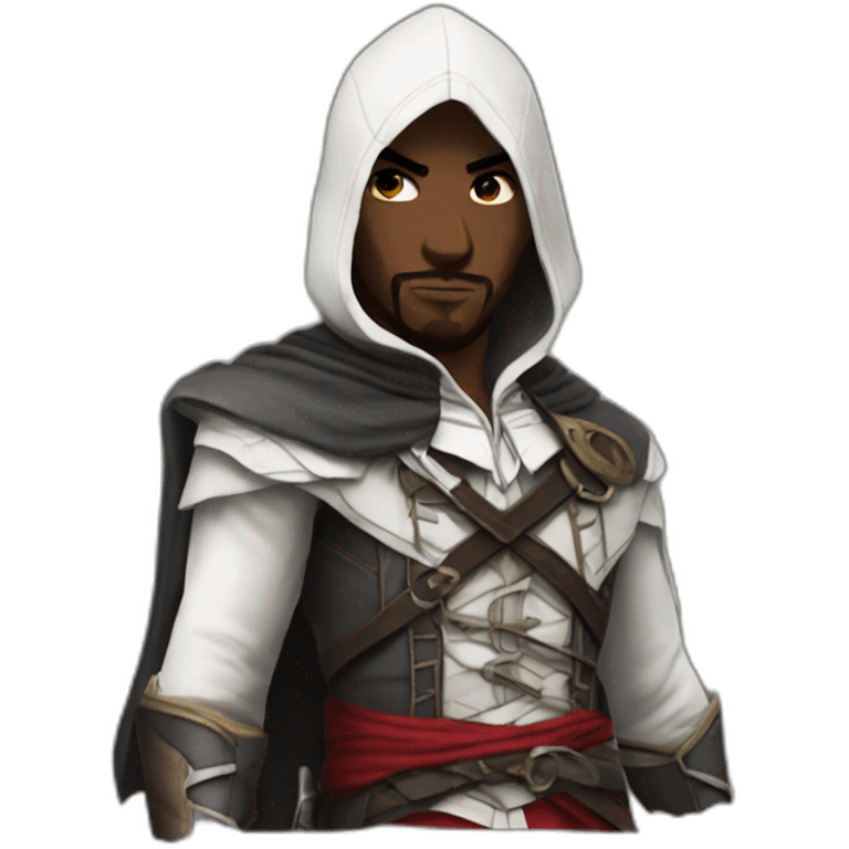 Black assassin Creed emoji