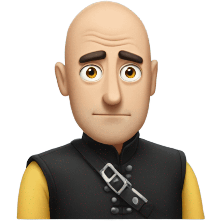 Gru with man boobs emoji