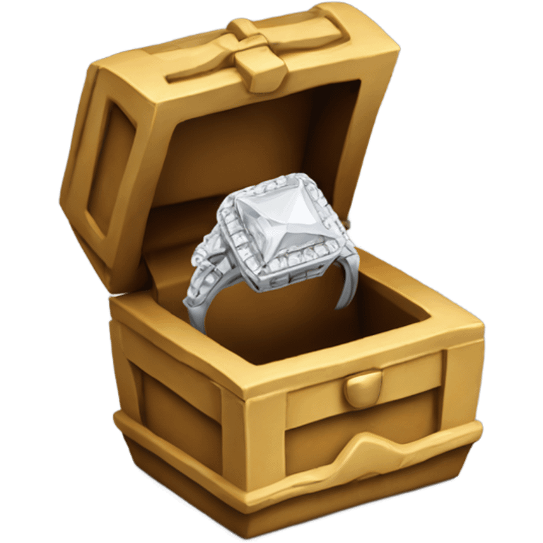 Marry proposal ring box emoji