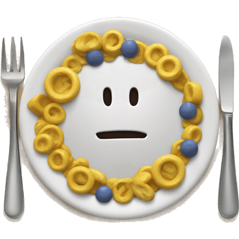 smash plate emoji