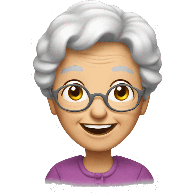 vary happy granny emoji