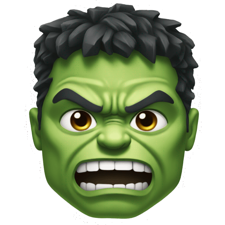 Hulk head  emoji