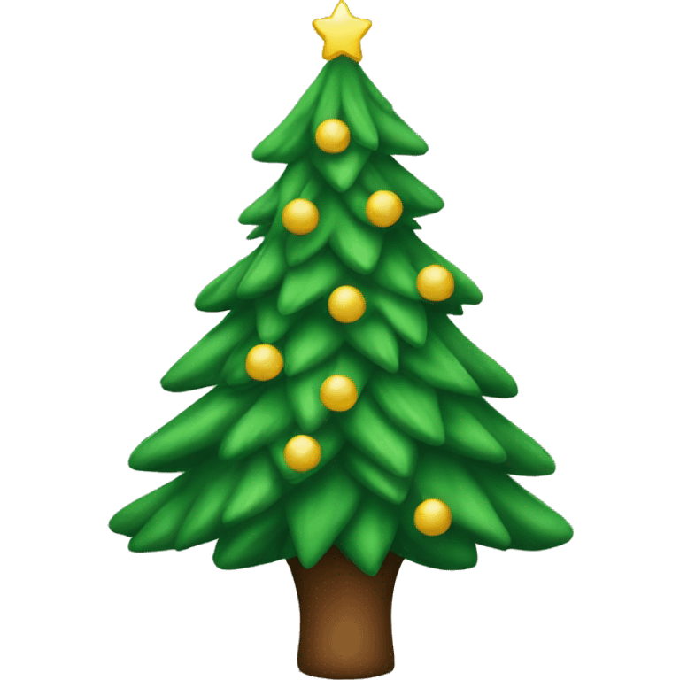 Christmas tree emoji