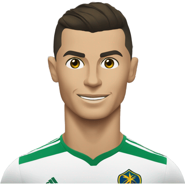 Cristiano Ronaldo at Al Nassr emoji