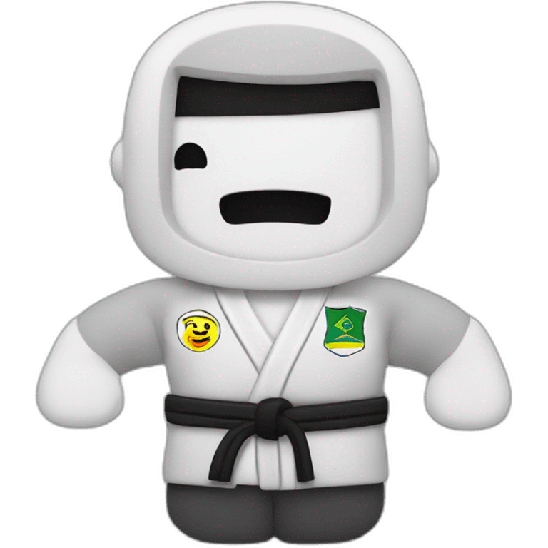 brazilian jiu-jitsu emoji