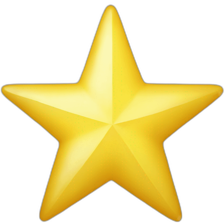 Yellow star emoji