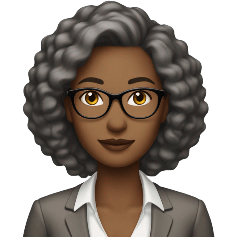 woman typically has a clean, professional style with simple, natural hair and minimal makeup. She wears smart-casual outfits, often pairing comfort with elegance, and accessorizes with a watch , reflecting modern practicality. emoji