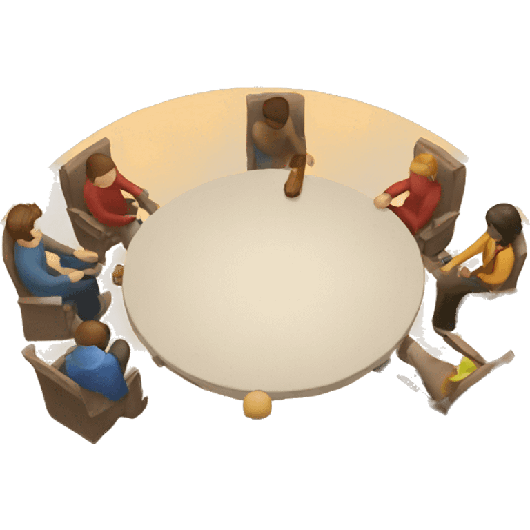 round table emoji