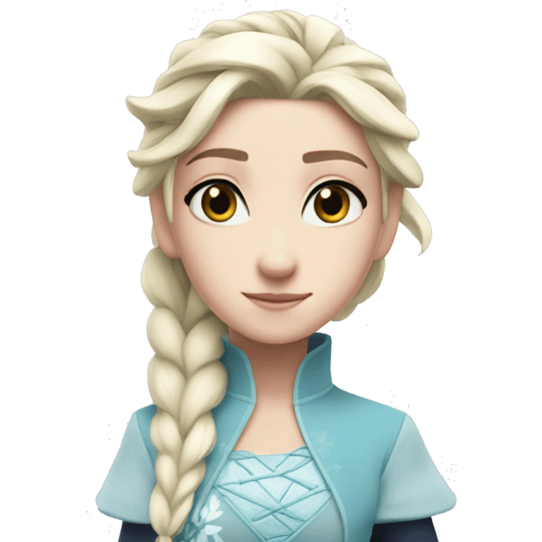 elsa mix naruto emoji