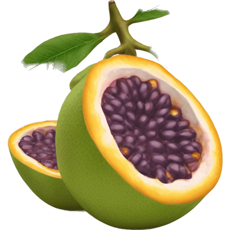 passion fruit emoji