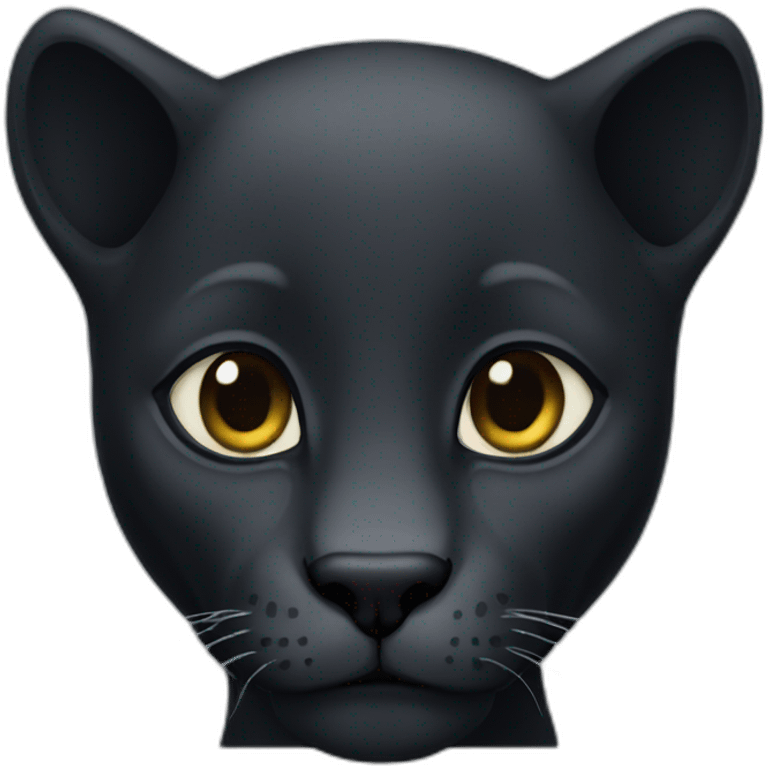 Black panthere emoji