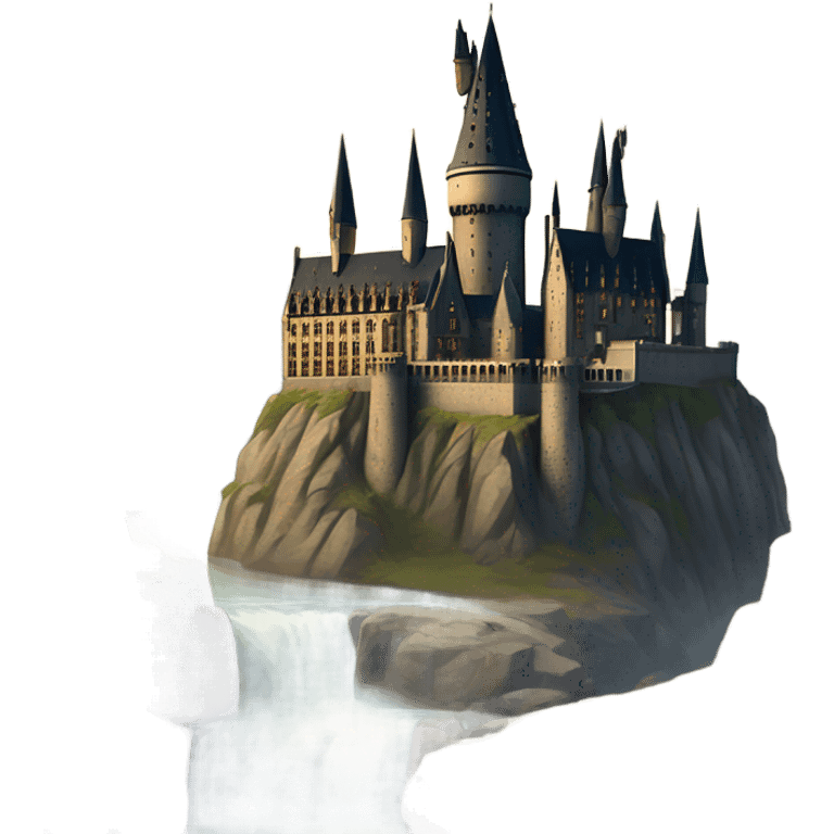 Hogwarts castle emoji