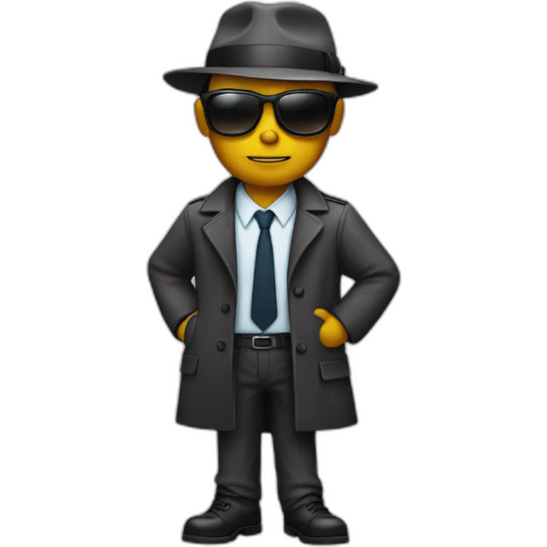 detective with shades emoji