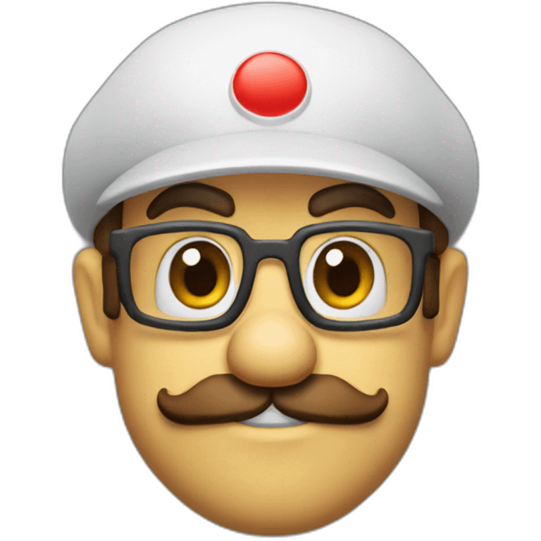 Mario as a developer emoji